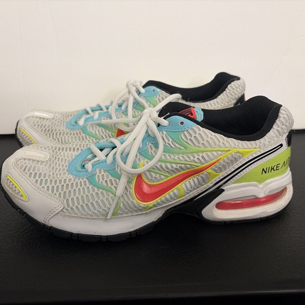 Nike Air Max Torch 4 White Volt Womens Running Shoes Sneaker Size 10 CW5607-100